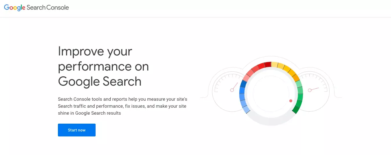 Register with Google Search Console